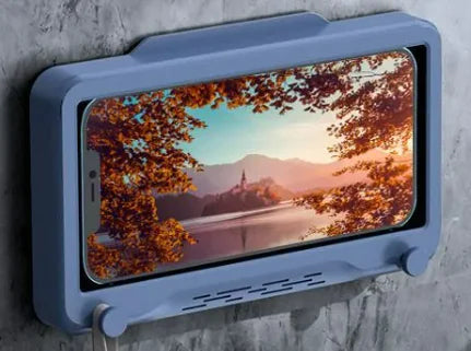 Waterproof Rotatable Wall-mounted Mobile Phone Holder
