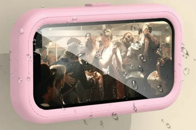 Waterproof Rotatable Wall-mounted Mobile Phone Holder
